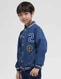 Little M Denim Bomber Jacket