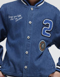 Little M Denim Bomber Jacket