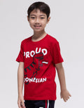 Little M Short Sleeve T-Shirt Independence Proud Indo Dino