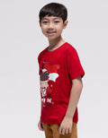Little M Short Sleeve T-Shirt Independence Flag 17