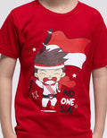 Little M Short Sleeve T-Shirt Independence Flag 17