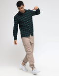 Gab'S Long Sleeve Shirt Medium Check