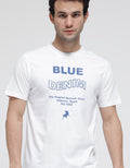 Lois Blue Denim Print Men's Casual T-Shirt