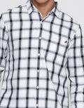 Lois Long Sleeve Shirt Medium Plaid Motif