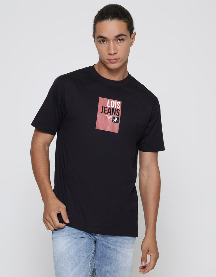 Lois Jeans Square Print T-Shirt