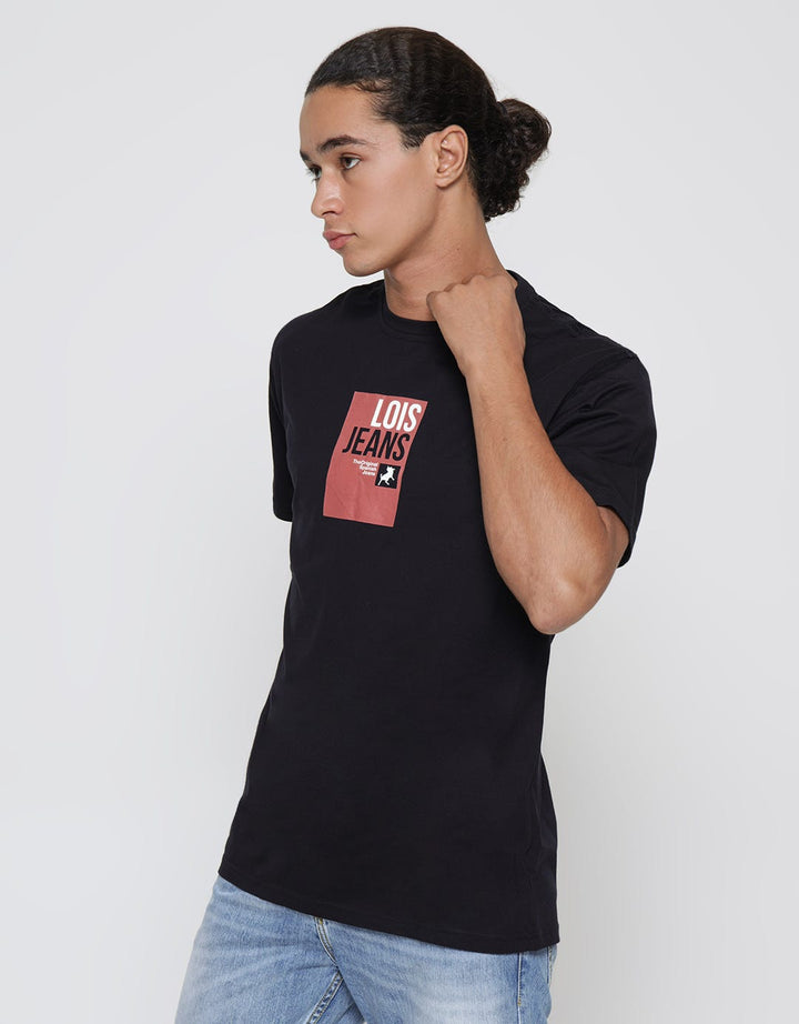 Lois Jeans Square Print T-Shirt