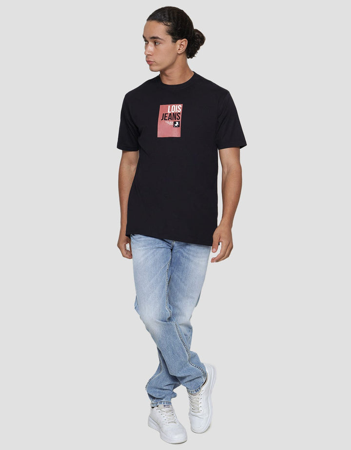 Lois Jeans Square Print T-Shirt