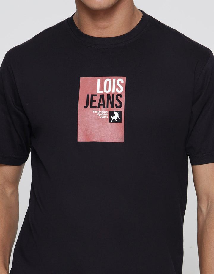 Lois Jeans Square Print T-Shirt