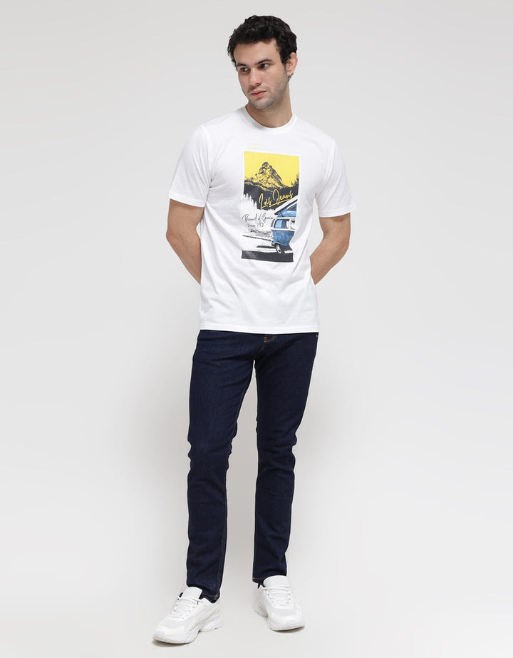 Lois Natural Mountain Kaos Casual Pria