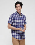 Lois Plaid Classic Kemeja Pria