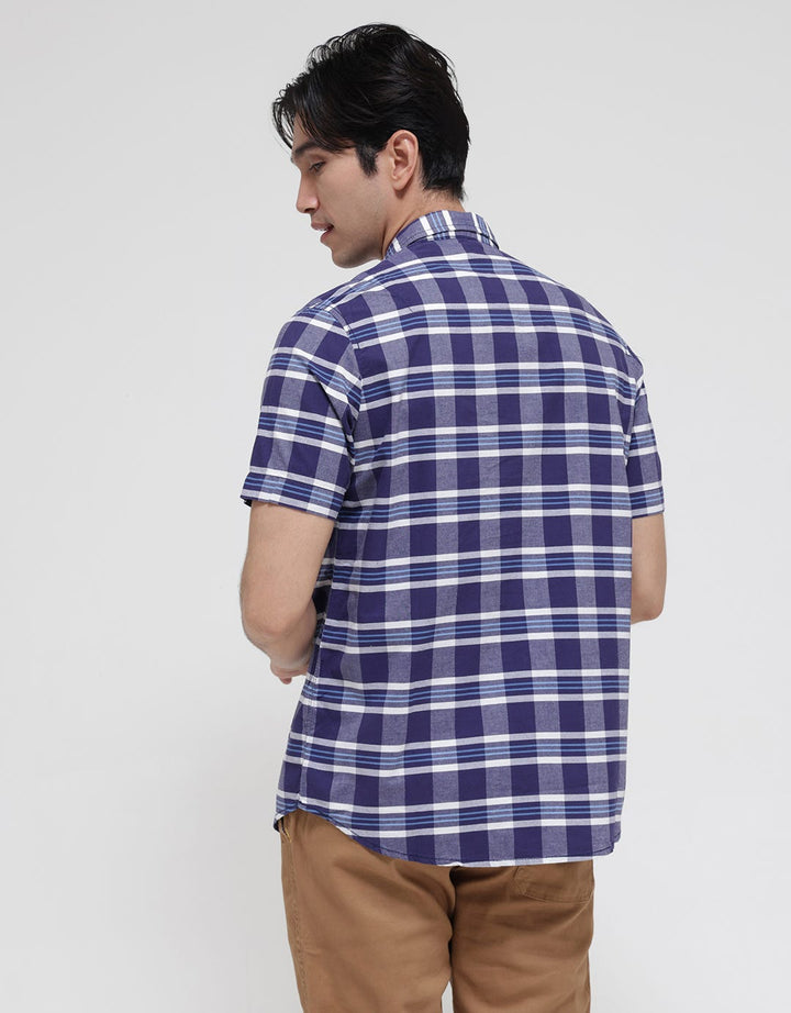 Lois Plaid Classic Kemeja Pria