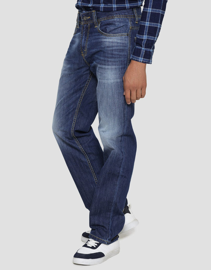 Lois Washed CFS069C Straight Fit Men's Jeans