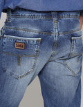 Lois Washed CFS077D Straight Fit Men's Jeans