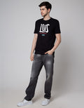 Lois Logo Wording Print Kaos Pria