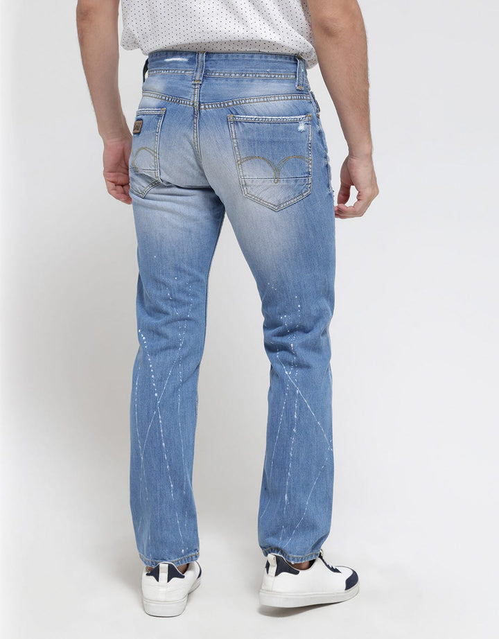 Lois Slim Fit Jeans Ripped Detail