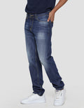 Lois Washed CFL076C Slim Fit Jeans Pria