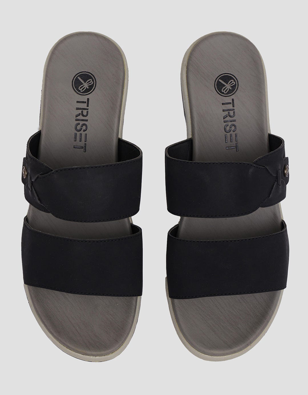 Triset Double Strap Women's Wedges Sandals