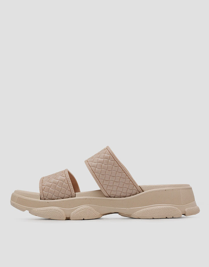 Triset Braid Strap Sandal Casual Wanita