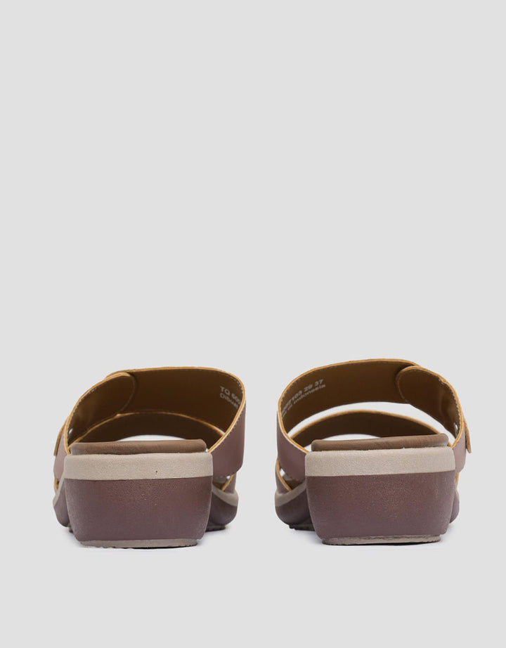 Triset Double Strap 02 Sandal Wedges Wanita