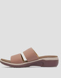 Triset Double Strap 02 Sandal Wedges Wanita