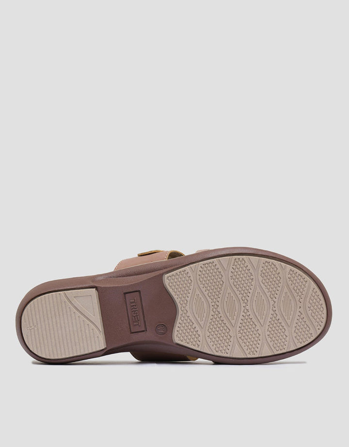 Triset Double Strap 02 Sandal Wedges Wanita