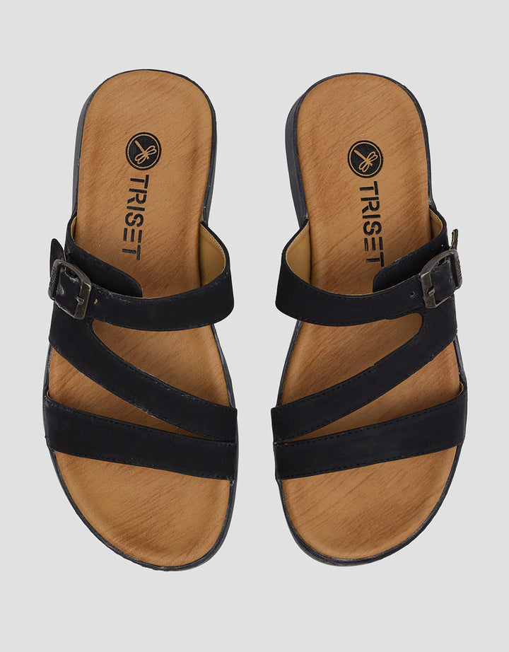 Triset Elegan Sandal Flat Wanita