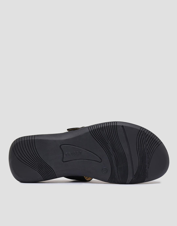 Triset Elegan Sandal Flat Wanita