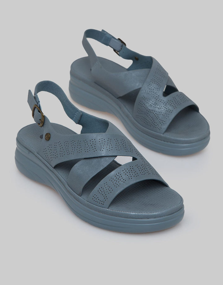Triset Flat Buckle Casual Sandals