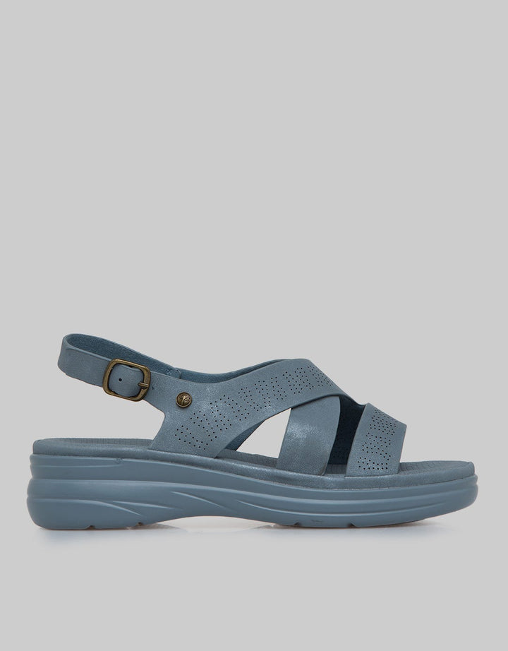 Triset Flat Buckle Casual Sandals