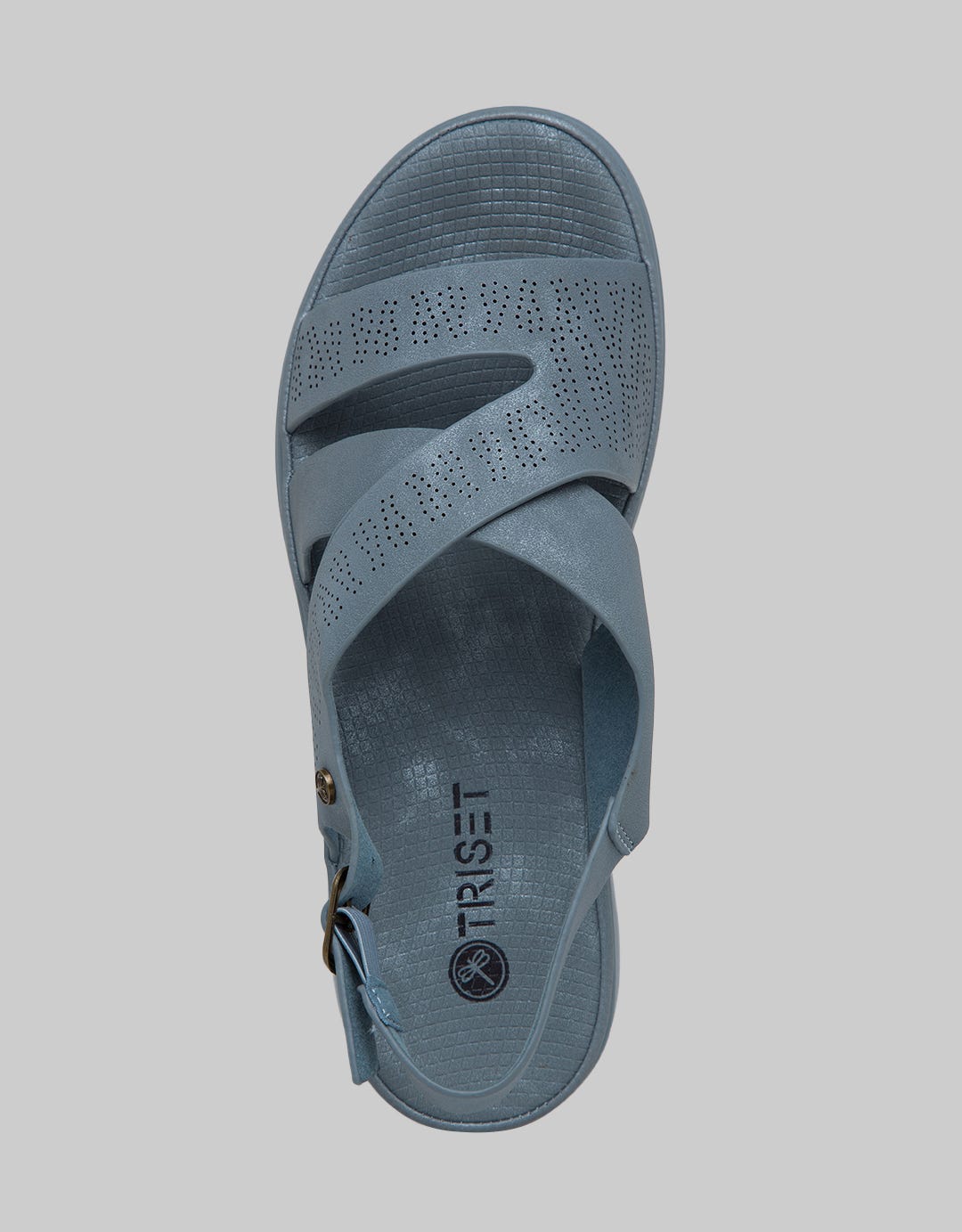 Triset Flat Buckle Casual Sandals