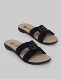 Triset Center Brooch Women Sandals