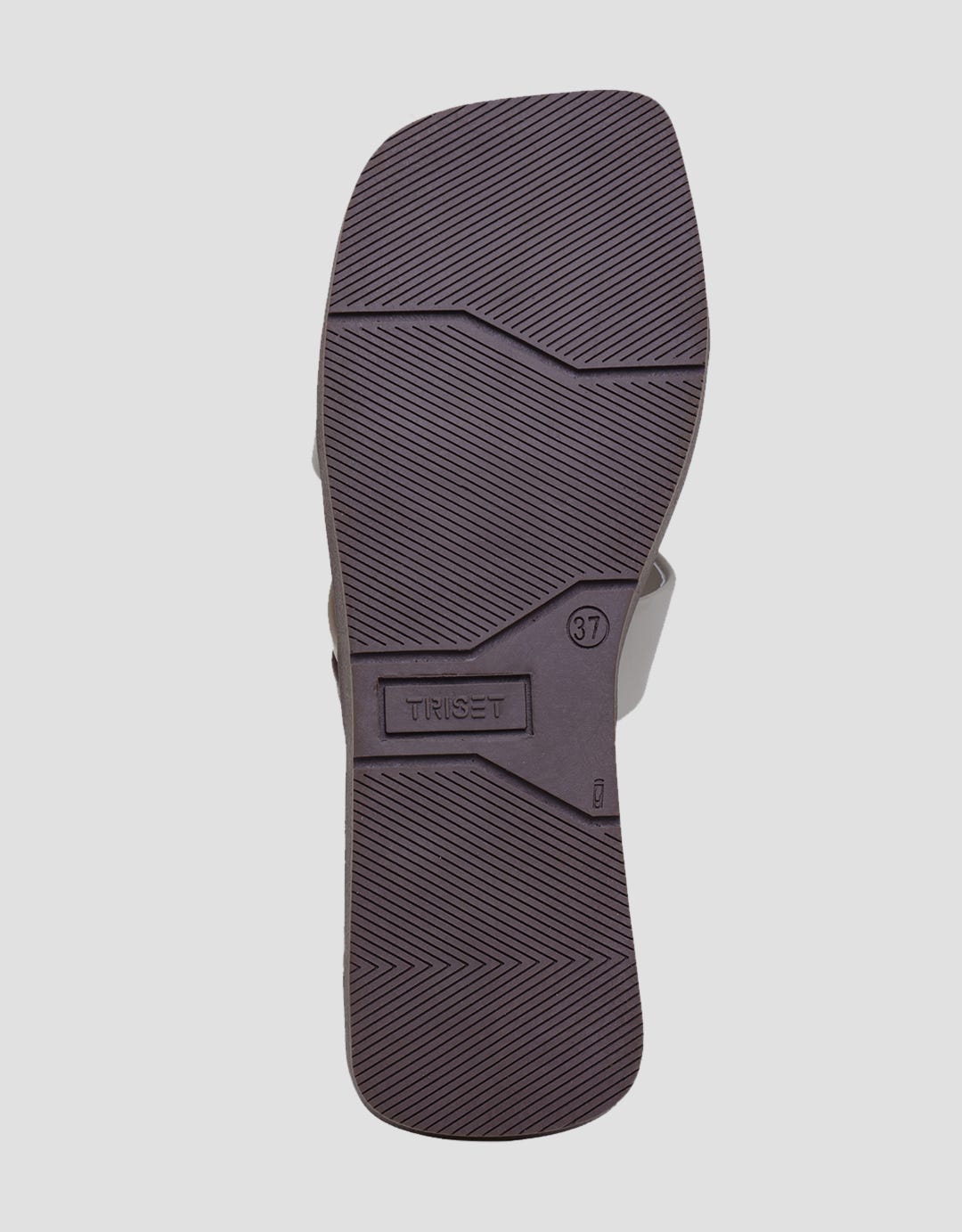 Triset Cross Strap Flat Sandals