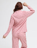 Disney Long Sleeve Pyjama Pants Mickey Ribbon Rayon
