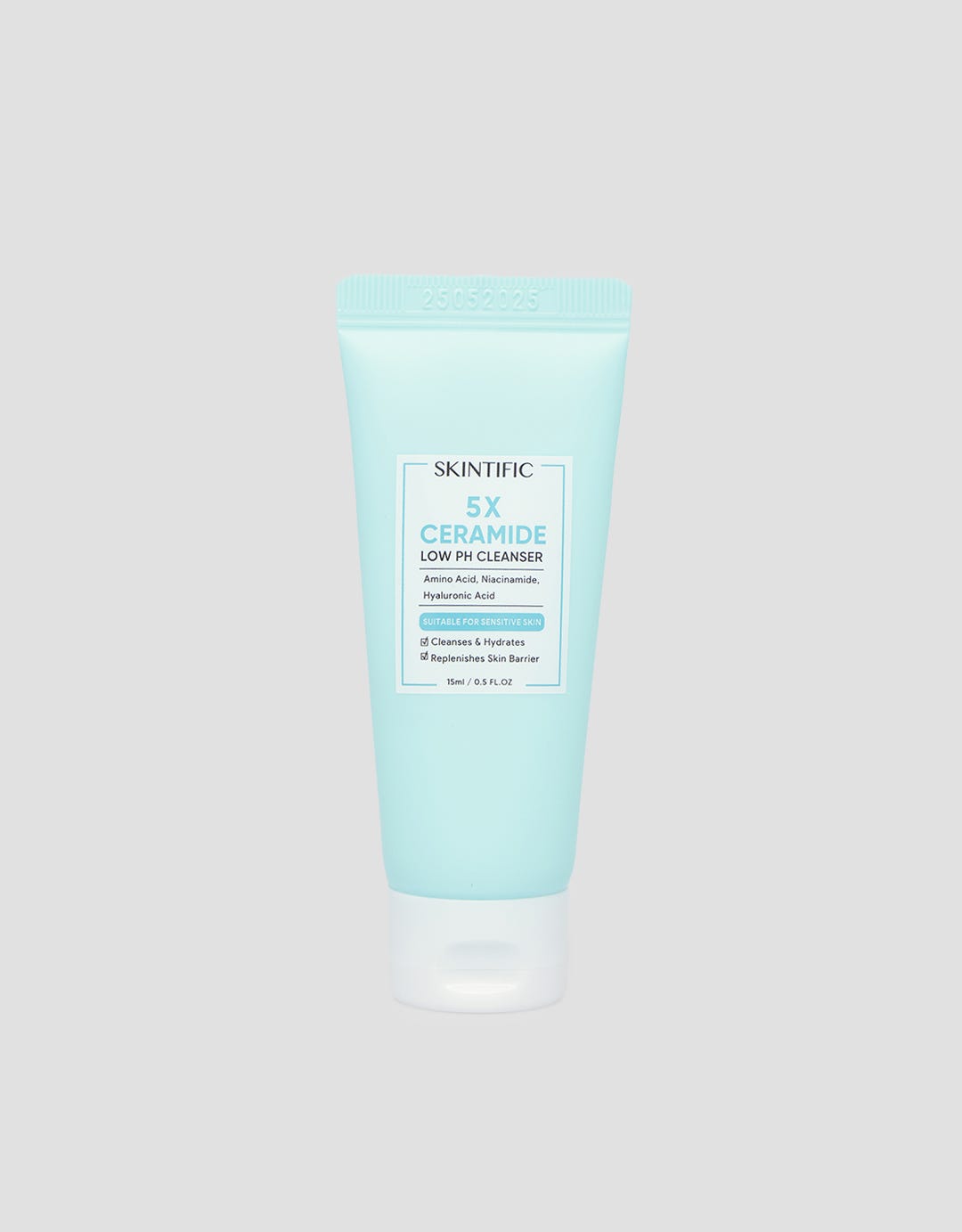 Skintific 5X Ceramide Low Ph Facial Cleanser Travel Size 15 g