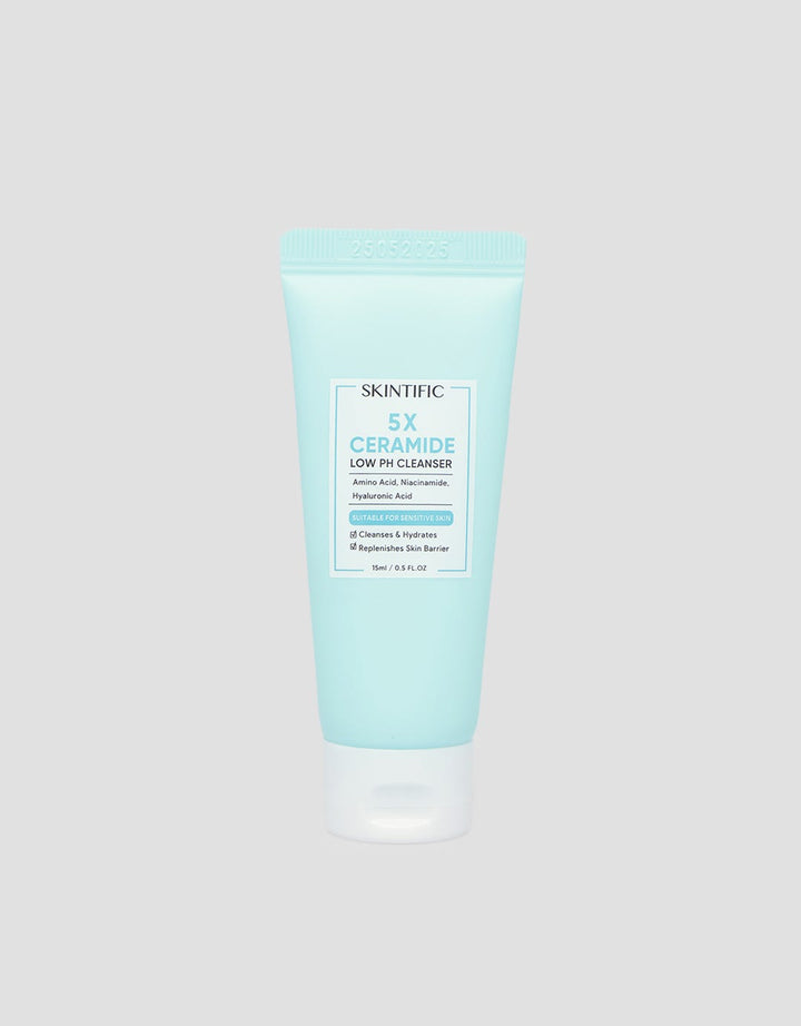 Skintific 5X Ceramide Low Ph Facial Cleanser Travel Size 15 g