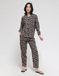 St. Yves Long Sleeve Pyjama Pants Flyleaf Floral