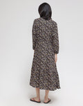 St. Yves Long Sleeve Maxi Dress Flyleaf Floral