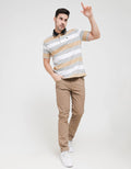 Walrus Stripe Multi Polo Shirt Pria