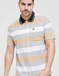 Walrus Stripe Multi Polo Shirt Pria