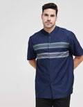 Walrus Printing Multi Stripe Shirt