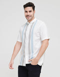 Walrus Printing Stripe Shirt