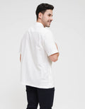 Walrus Printing Stripe Shirt