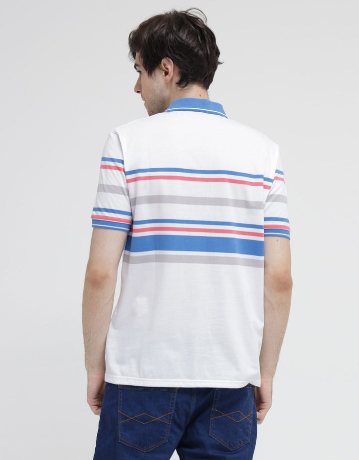 Walrus Multi Stripe Color Polo Shirt