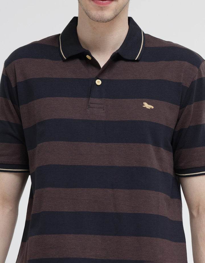 Walrus Kaos Polo Two Tone Look Stripe