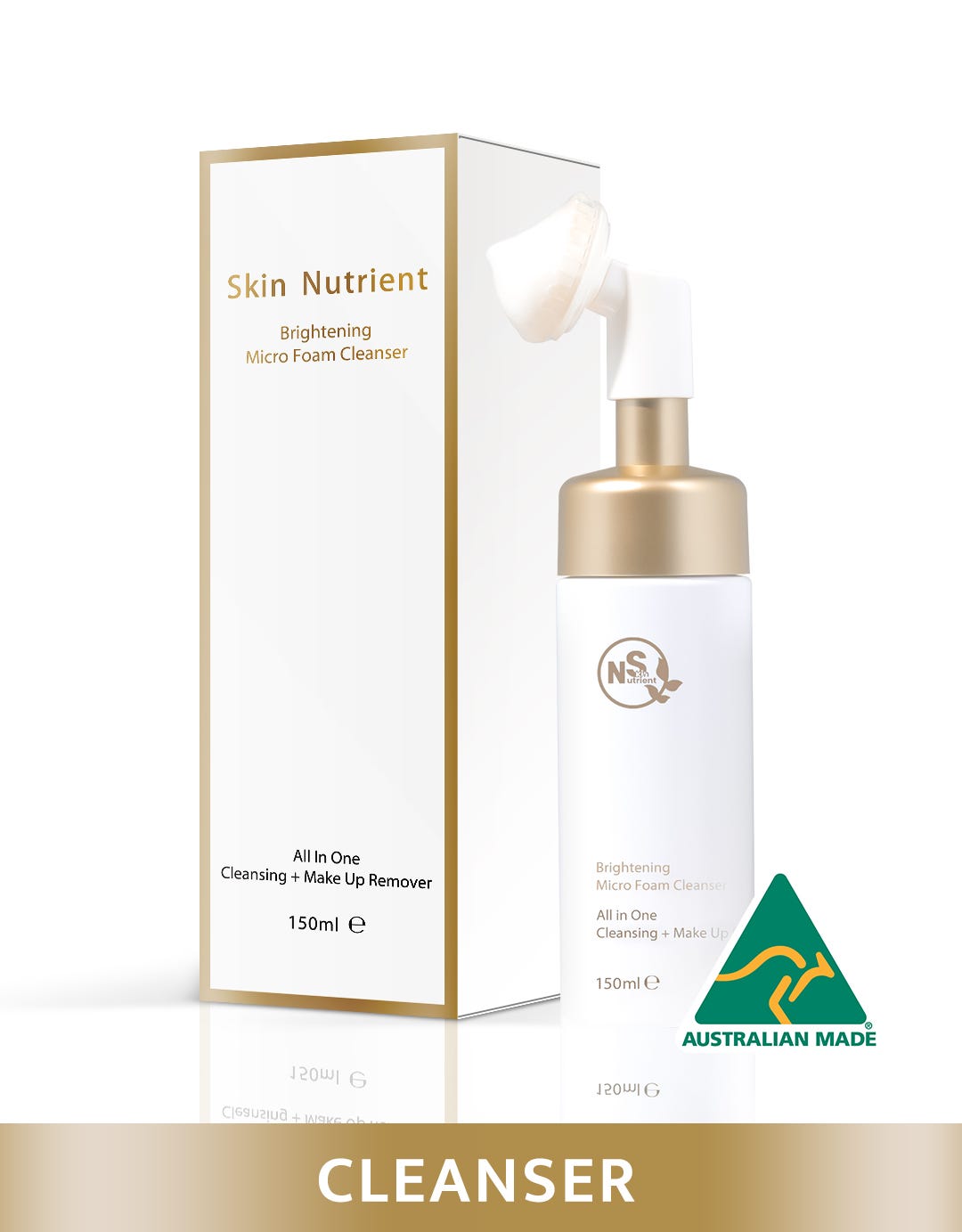 Skin Nutrient Brightening Micro Foam Cleanser