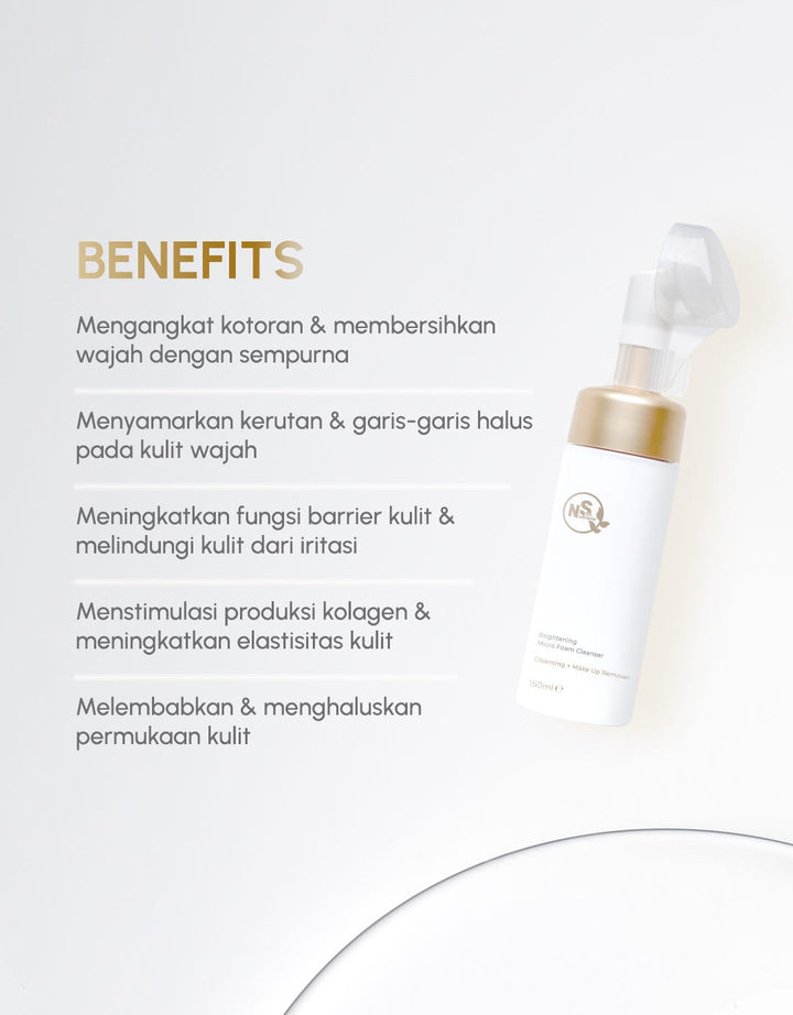 Skin Nutrient Brightening Micro Foam Cleanser