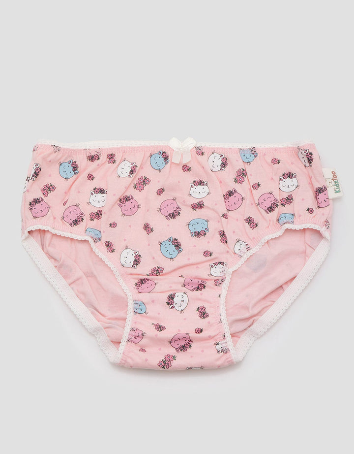 Kidz Too Cat Full Print Celana Dalam Anak Perempuan