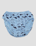 Kidz Too Smart Shark Print Celana Dalam Anak Laki-laki
