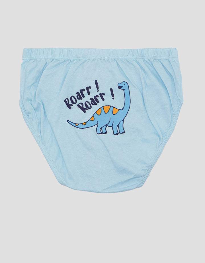 Kidz Too Brief Pack Of 3 Dino Roar Boys