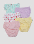Kidz Too Brief Pack Of 5 Underwear Girls Bunny Love